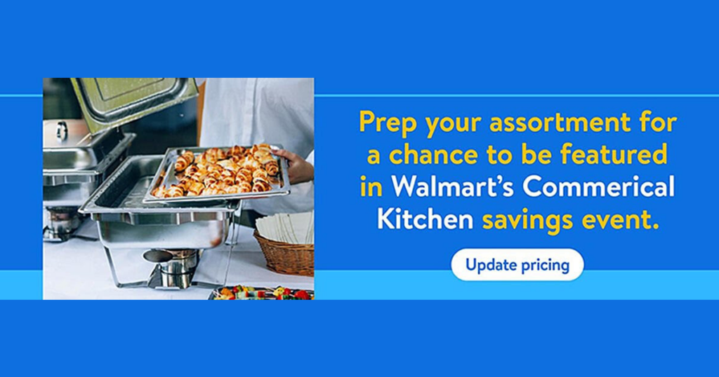 walmart's commercial kitchen