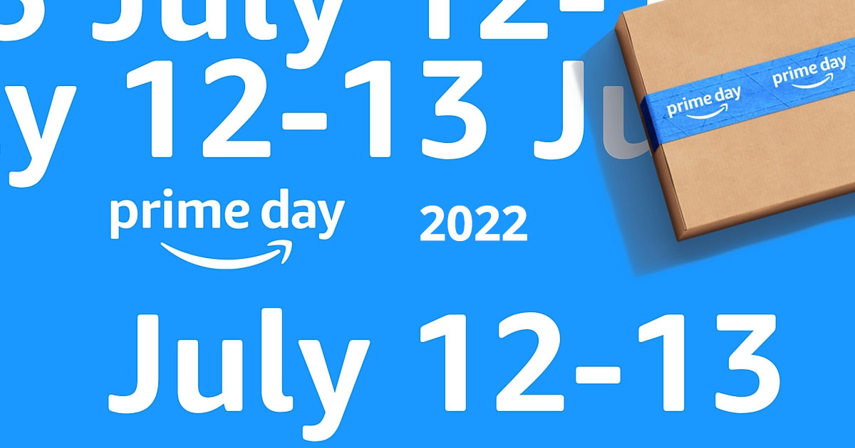 2022 Amazon Prime Day will happen on July 12 and 13