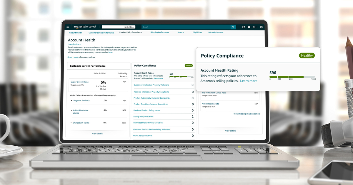 Amazon Account Health Rating Will Help You Adhere To The Marketplace 