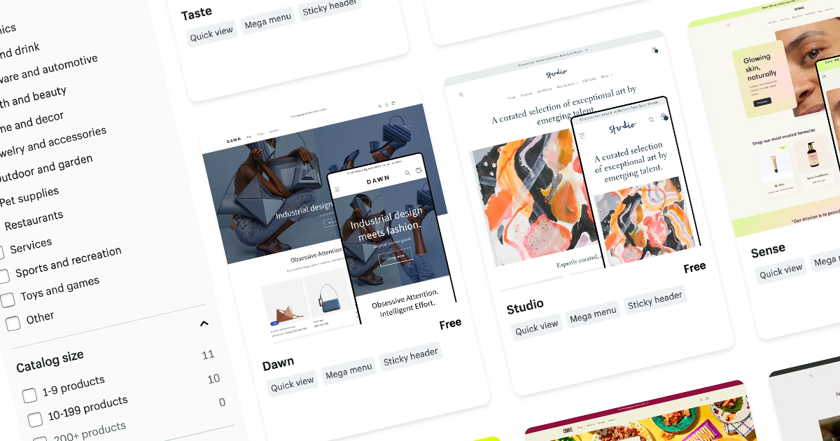 Shopify Free Themes 2023