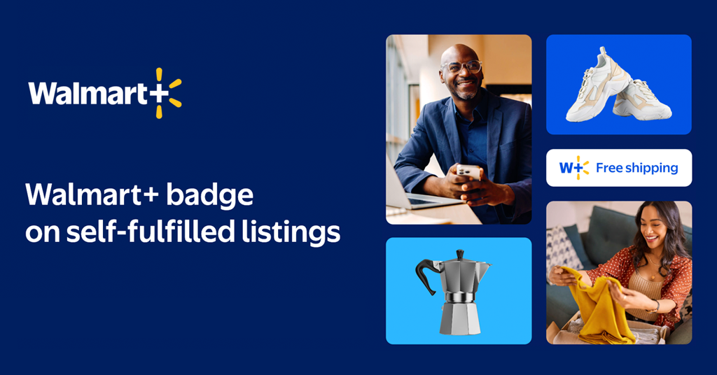 Walmart+ Badge Now Available for Self-Fulfilled Orders