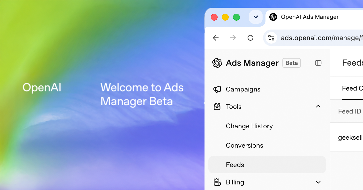 OpenAI/ChatGPT Product Feed Ads Are Now Opening to More Sellers via Ads Manager Beta