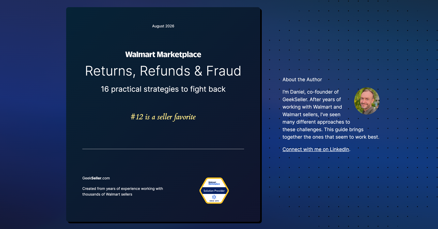 Walmart Returns, Refunds, and Fraud: Our Seller Guide 2026 Is Now Public
