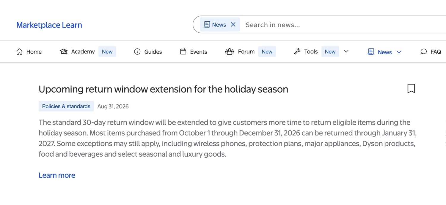 Walmart Holiday Return Policy 2026: Extended Returns Through January 31, 2027