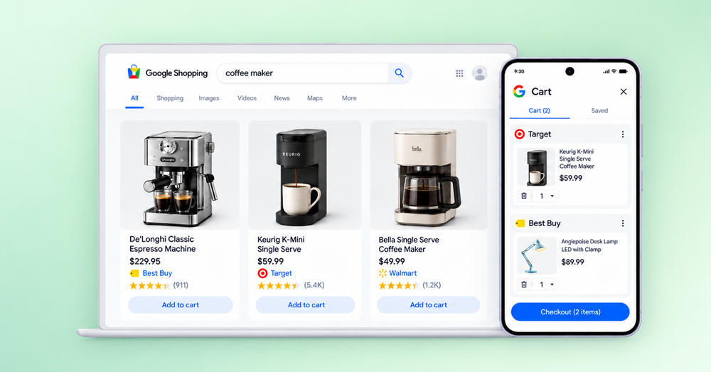 Google Launches Universal Cart for Shopping Across Multiple Retailers